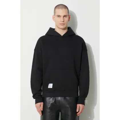 Zdjęcie Alpha Industries bluza Logo BP Hoody męska kolor czarny z kapturem z nadrukiem 146336