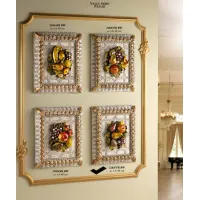 Zdjęcie Obraz ceramiczny z owocami i Swarovski na winogronach - Valle d'oro Patchi