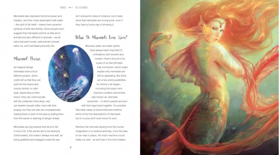 obrazek 3 Książka Magiczna historia syren - Flame Tree Publishing