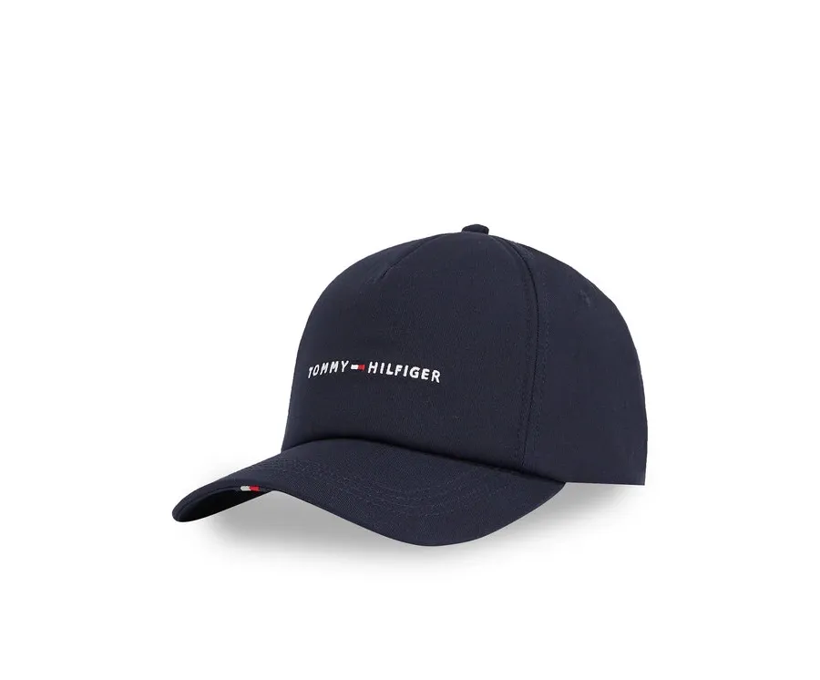 obrazek 1 Tommy Hilfiger Czapka z daszkiem Th Foundation Soft 6 Panel Cap AM0AM13162 Granatowy