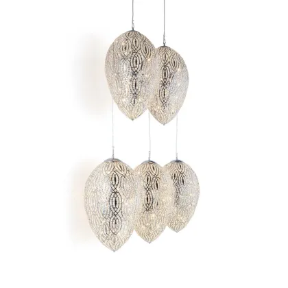 Zdjęcie Ekskluzywny żyrandol modułowy od włoskich projektantów