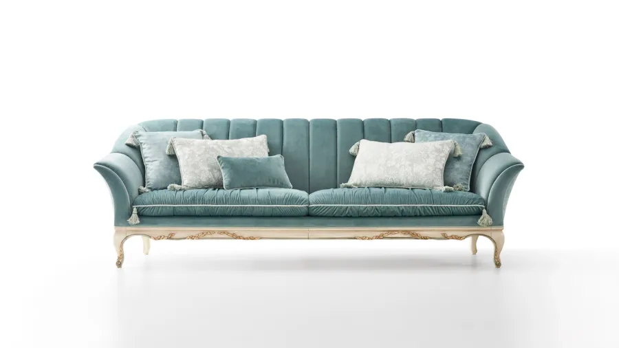 obrazek 1 Piękna klasyczna duża sofa do salonu