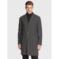 Zdjęcie Calvin Klein Płaszcz wełniany Statement K10K109952 Czarny Regular Fit