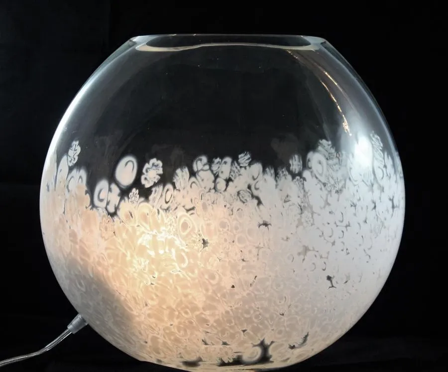 obrazek 3 Zachwycająca szklana lampa Nebbia di Mare i Luna di Giorno