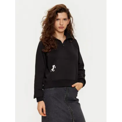 Zdjęcie KARL LAGERFELD Bluza A1W20058 Czarny Regular Fit