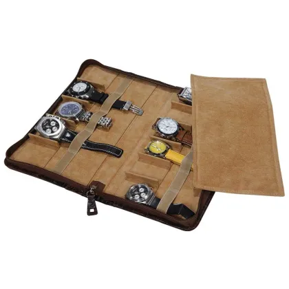 Zdjęcie Wyszukana teczka ze skóry na 11 zegarków!