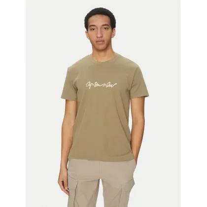 Zdjęcie G-Star Raw T-Shirt G-Script D25150-C812 Zielony Regular Fit