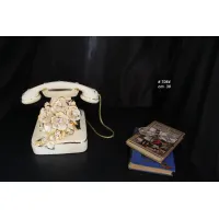 Zdjęcie Ceramiczna dekoracja w kształcie telefonu do domu