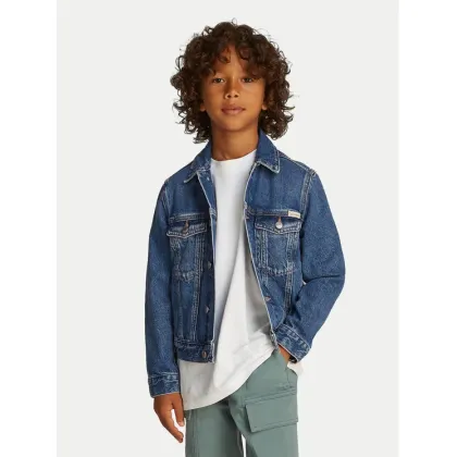 Zdjęcie Calvin Klein Jeans Kurtka jeansowa IB0IB02505 Granatowy Regular Fit