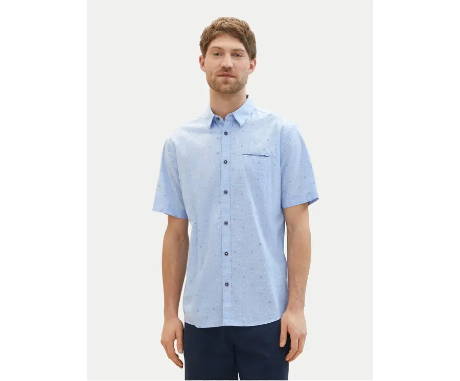 obrazek 1 Tom Tailor Koszula 1040138 Niebieski Regular Fit