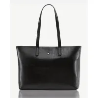 Picture Exclusive black leather handbag