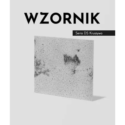 Zdjęcie Wzornik DS - (jasny popiel, czarne kruszywo, duża porowatość) - beton architektoniczny