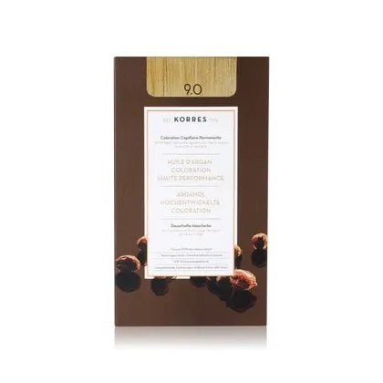 Zdjęcie KORRES Argain Oil Advanced Hair Colour Very Light Blonde 9.0 Farba do włosów 1 szt.