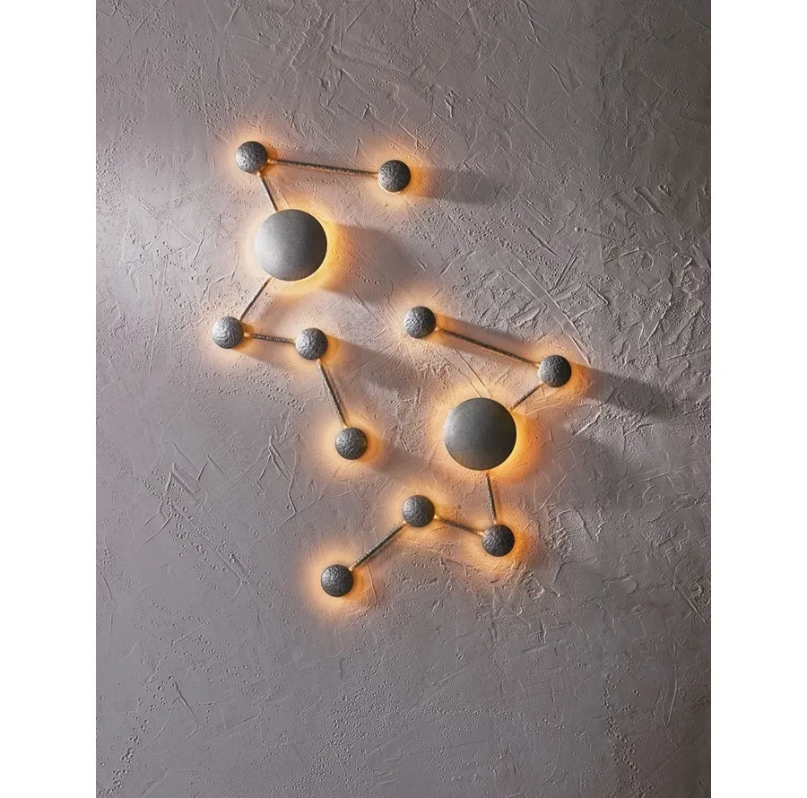 obrazek 5 Elitarne mosiężne oświetlenie ścienne CONSTELLATION