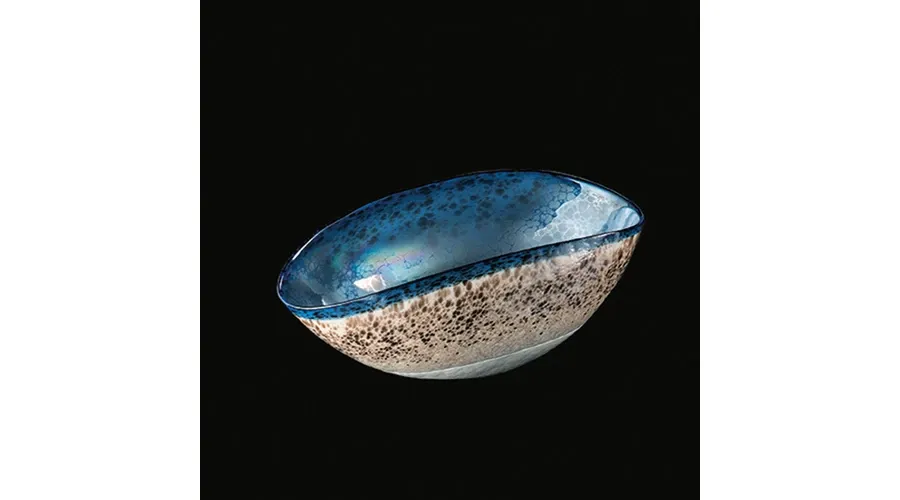 obrazek 1 Designerska włoska misa ze szkła murano