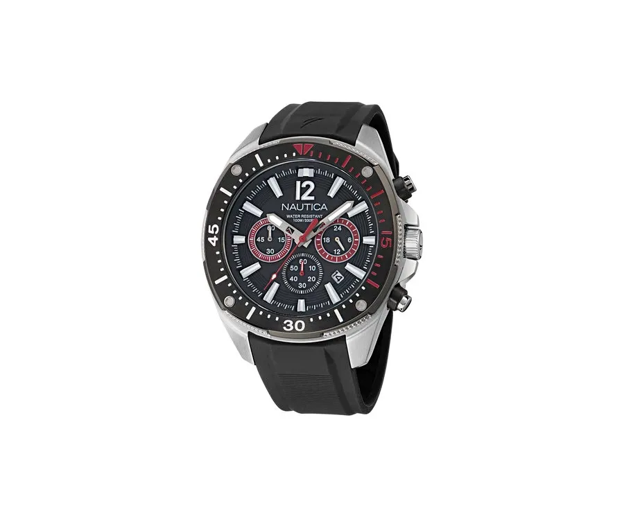obrazek 1 Nautica Zegarek Sporty Chronograph NAPBSS501 Srebrny