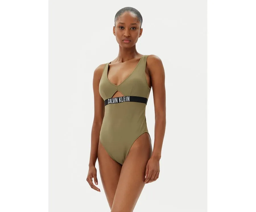 obrazek 1 Calvin Klein Swimwear Strój kąpielowy KW0KW02746 Zielony