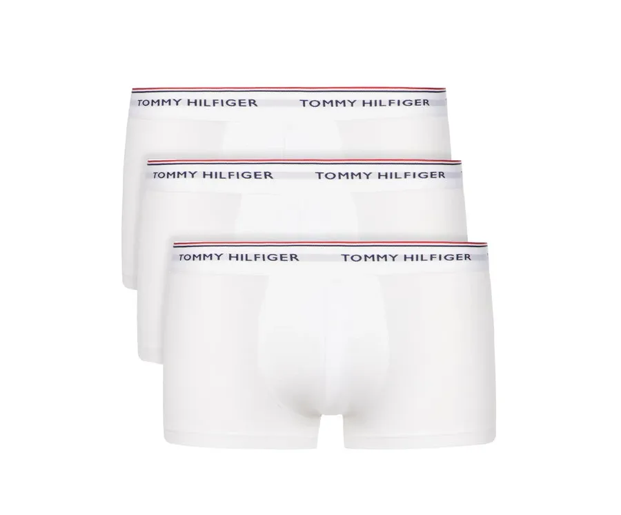 obrazek 1 Tommy Hilfiger Komplet 3 par bokserek 3P Lr Trunk 1U87903841 Biały