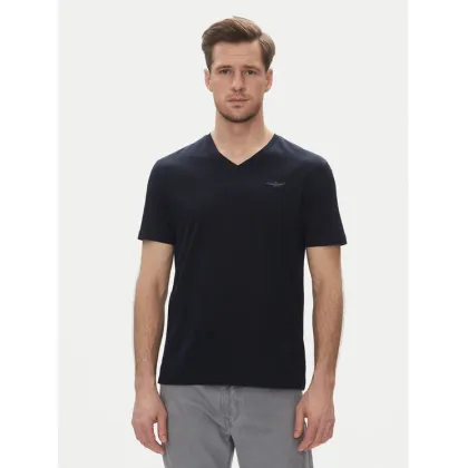 Zdjęcie Aeronautica Militare T-Shirt 251TS2418J683 Granatowy Regular Fit
