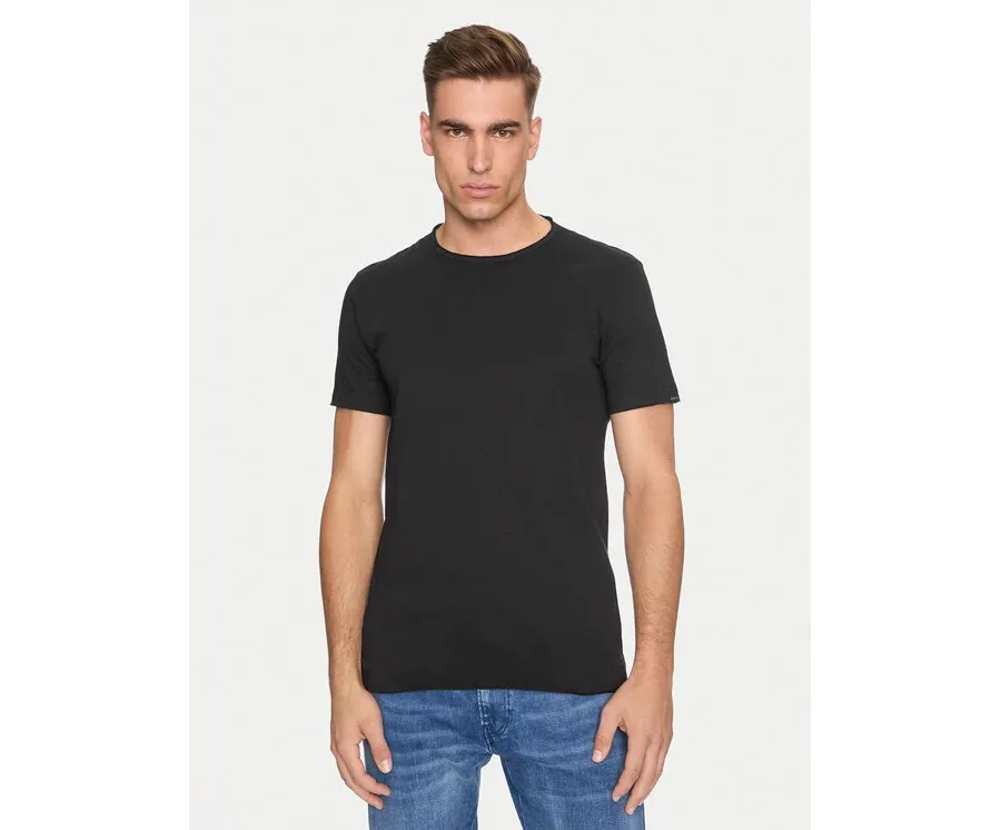 obrazek 1 Replay T-Shirt M3590A.000.2660 Czarny Regular Fit REPLAY