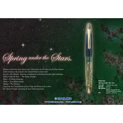 Zdjęcie Wiosna pod Gwiazdami - unikalne pióro wieczne