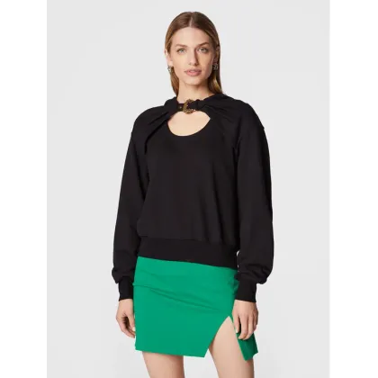 Zdjęcie Versace Jeans Couture Bluza Basic 73HAI312 Czarny Relaxed Fit