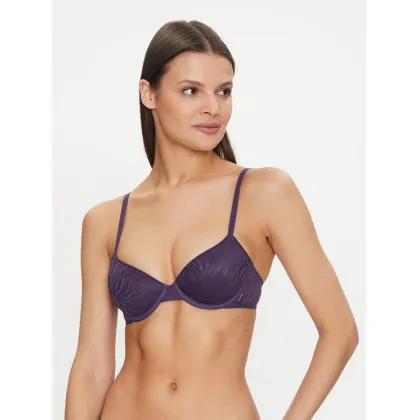 Zdjęcie Calvin Klein Underwear Biustonosz z fiszbiną 000QF6875E Fioletowy