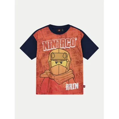 Zdjęcie LEGO T-Shirt Ninjago 12011405 Granatowy Regular Fit