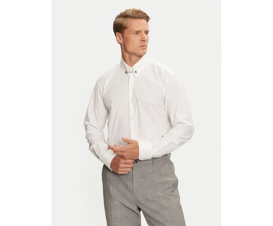 obrazek 1 Hugo Koszula Vikko 50524838 Biały Modern Fit HUGO