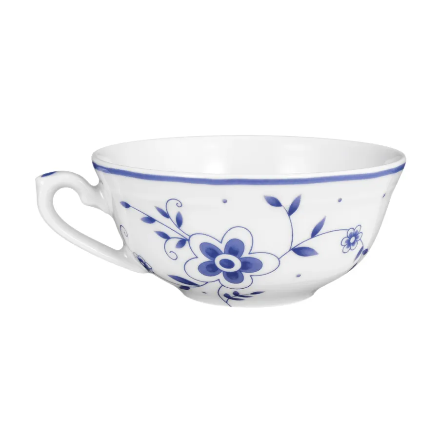 obrazek 2 Stylowa porcelanowa filiżanka do herbaty zdobiona ozdobnym kwiatowym motywem – Tettau