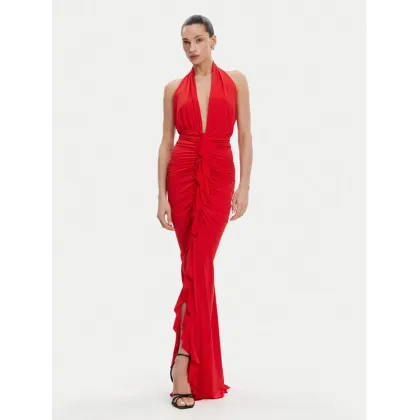 Zdjęcie ACCESS FASHION Sukienka wieczorowa 53-3349-391 Czerwony Slim Fit