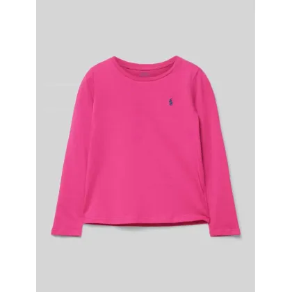 Zdjęcie Bluzka z długim rękawem z wyhaftowanym logo