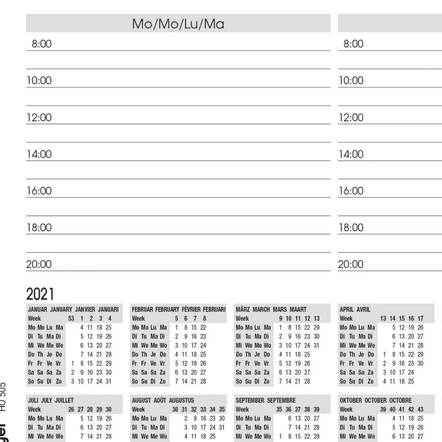 obrazek 3 Papierowa podkładka na biurko w formie klawiatury - Sigel