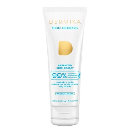 Zdjęcie Dermika Skin Genesis Aksamitny krem kojący dzień/noc skóra sucha i delikatna 30-40+ 50 ml