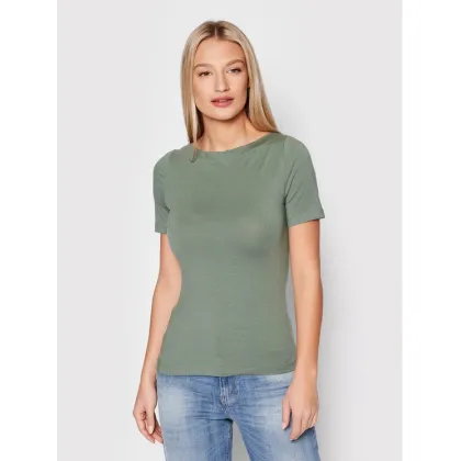 Zdjęcie Vero Moda T-Shirt Panda 10231753 Zielony Regular Fit