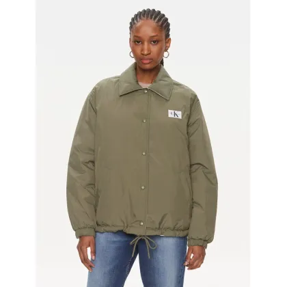 Zdjęcie Calvin Klein Jeans Kurtka przejściowa Skater J20J222589 Zielony Relaxed Fit