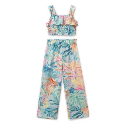 Zdjęcie Mayoral Komplet top i spodnie 6542 Kolorowy Relaxed Fit