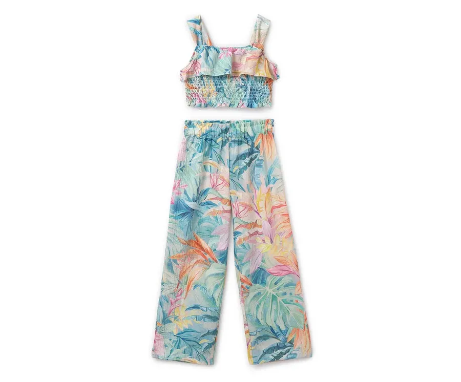 obrazek 1 Mayoral Komplet top i spodnie 6542 Kolorowy Relaxed Fit