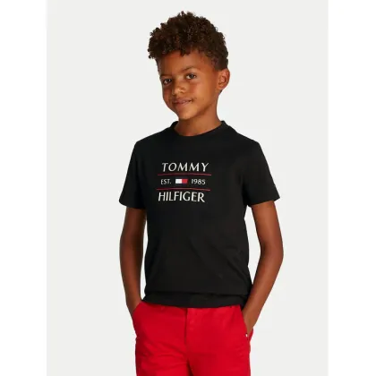 Zdjęcie Tommy Hilfiger T-Shirt KB0KB09538 D Czarny Regular Fit