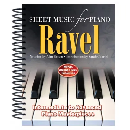 Picture Ravel book: Sheet music for piano - Flame Tree Publishing