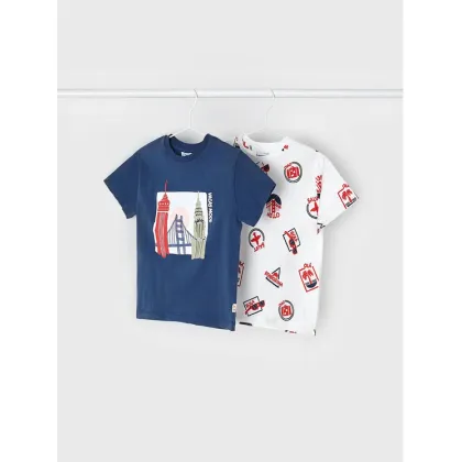 Zdjęcie Mayoral Komplet 2 t-shirtów 3021 Kolorowy Regular Fit