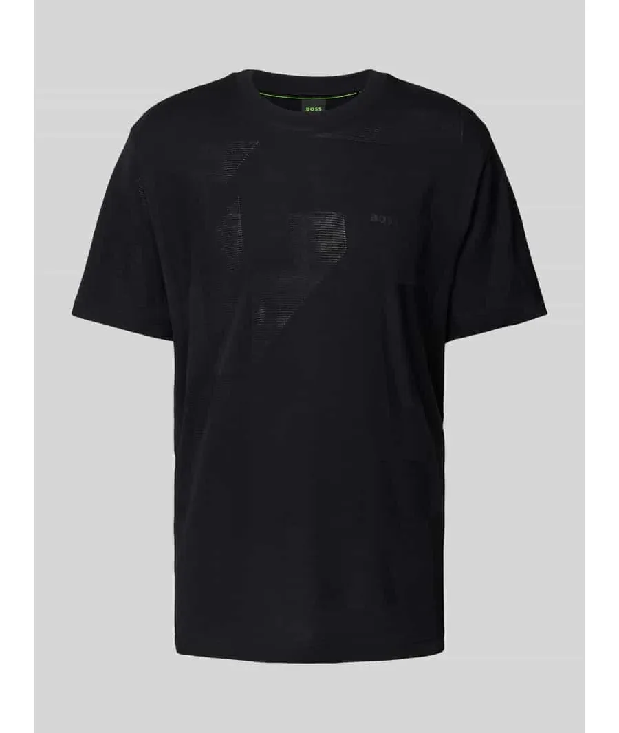 obrazek 1 T-shirt z okrągłym dekoltem model ‘Jagged’