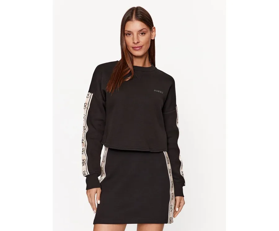 obrazek 1 Guess Bluza V3BQ16 KB3P2 Czarny Regular Fit