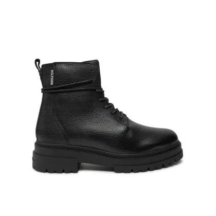 Zdjęcie Tommy Hilfiger Kozaki Th Chunky Tl Lace Up Boot FM0FM05270 Czarny