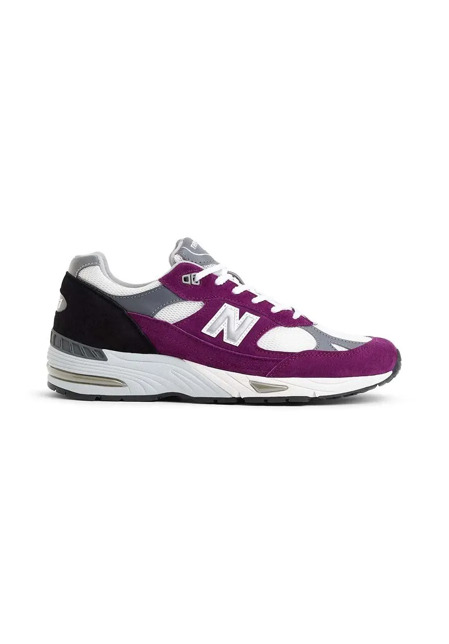 obrazek 1 New Balance sneakersy M991PUK Made in UK kolor fioletowy