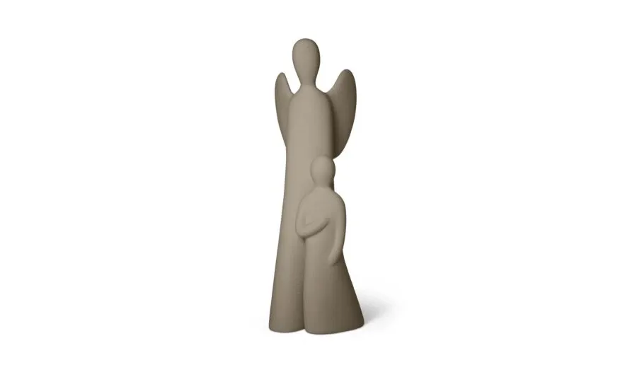 obrazek 8 Niesamowita figurka ceramiczna Anioł Stróż od włoskiej marki