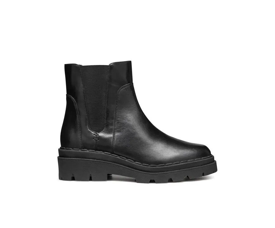 obrazek 1 Geox Sztyblety D Felleny D46XEC 043NH C9999 Czarny