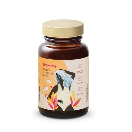 Zdjęcie Health Labs Care BrownMe Suplement diety poprawiający kondycję skóry Kapsułki