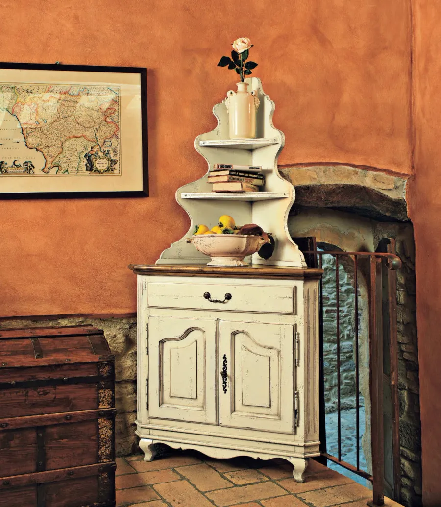 picture 1 Elegant Italian corner shelf - Interiors Italia