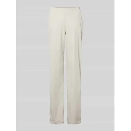 Zdjęcie Spodnie z drobnego sztruksu z elastycznym pasem model ‘LIZ’